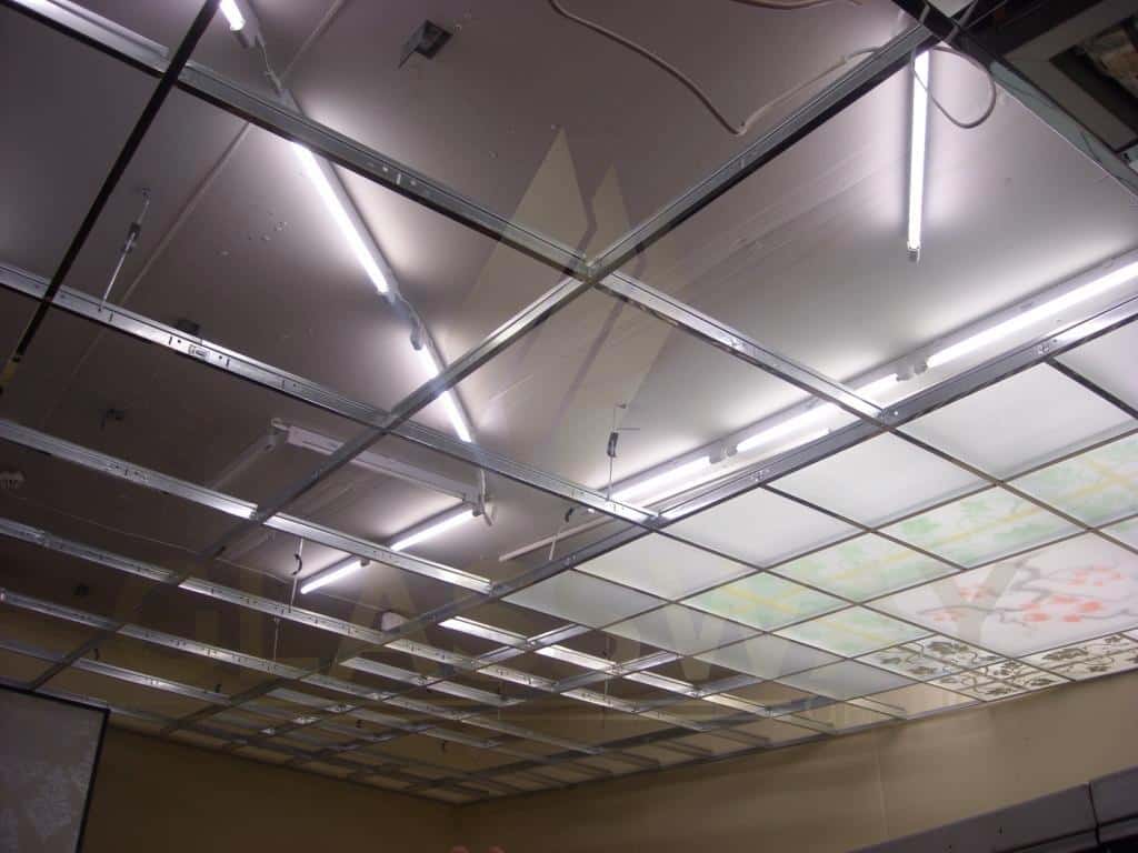 Акриловый кассетный потолок