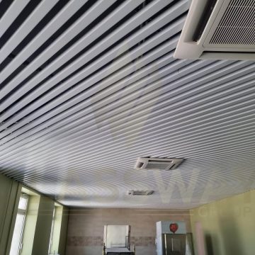 Реечный потолок Cesal Art AR 40х50 цвет Металлик