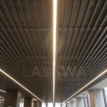 Реечный потолок Бард Униформ панель Al, 0.3, 50х85 венге 0615