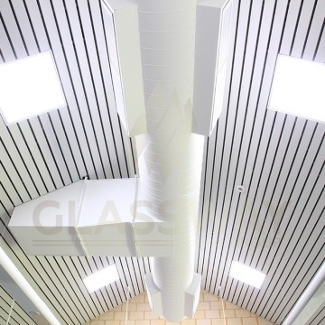 Реечный потолок Бард МультиКуб Zn, 0.5, 40х40 сигнальный белый RAL 9003