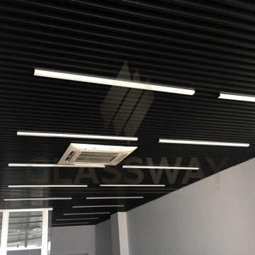 Реечный потолок Бард МультиКуб Zn, 0.5, 30х110 черный RAL 9005