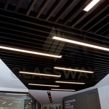 Реечный потолок Бард МультиКуб Zn, 0.5, 50х100 черный RAL 9005