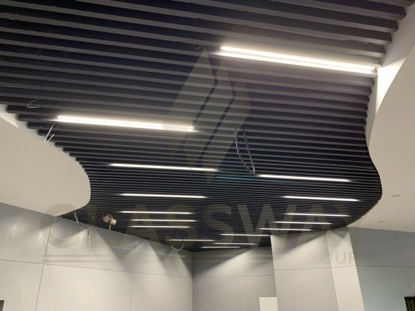Реечный потолок Бард МультиКуб Zn, 0.5, 50х80 черный RAL 9005