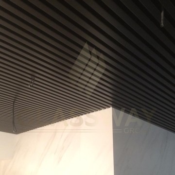 Реечный потолок Бард МультиКуб Zn, 0.5, 60х150 черный RAL 9005