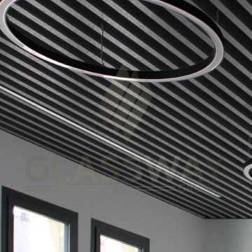 Реечный потолок Бард МультиКуб Zn, 0.5, 80х160 черный RAL 9005