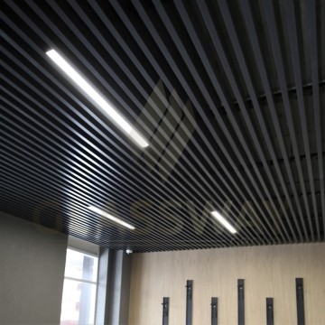 Реечный потолок Бард МультиКуб Zn, 0.5, 30х200 графит RAL 7024