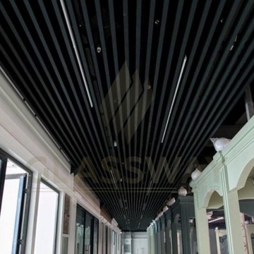Реечный потолок Бард МультиКуб Zn, 0.5, 40х70 графит RAL 7024