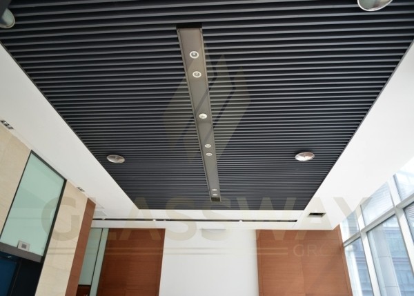 Реечный потолок Бард МультиКуб Zn, 0.5, 50х200 графит RAL 7024