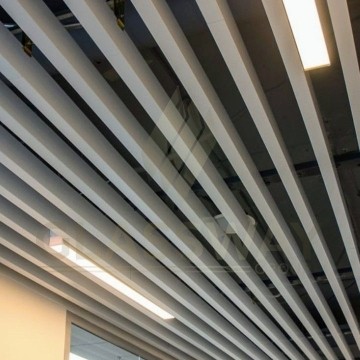 Реечный потолок Бард МультиКуб Zn, 0.5, 50х100 серо-белый RAL 9002