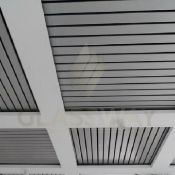 Реечный потолок Бард МультиКуб Zn, 0.5, 50х110 Бело-алюминиевый RAL 9006