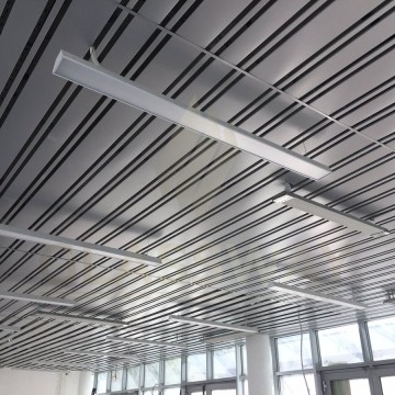Реечный потолок Бард МультиКуб Zn, 0.5, 50х30 Бело-алюминиевый RAL 9006