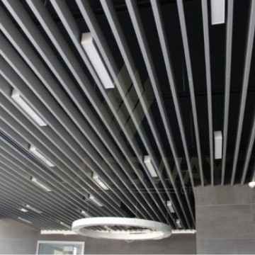Реечный потолок Бард МультиКуб Zn, 0.5, 50х80 Бело-алюминиевый RAL 9006