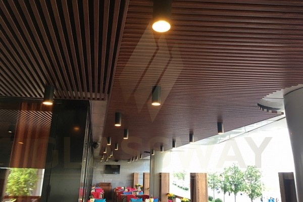 Реечный потолок Бард МультиКуб Zn, 0.5, 40х50 коричневый RAL 8017