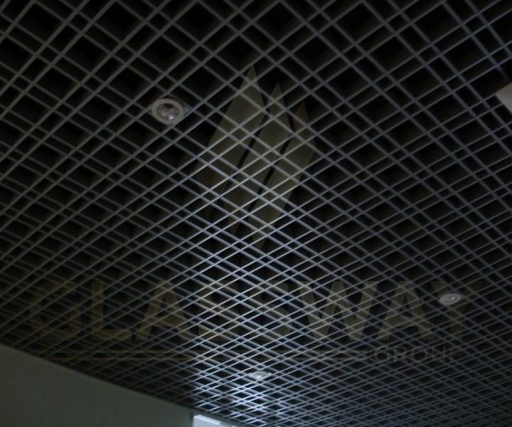Потолок Грильято Нестандартная ячейка 03 Glassway
