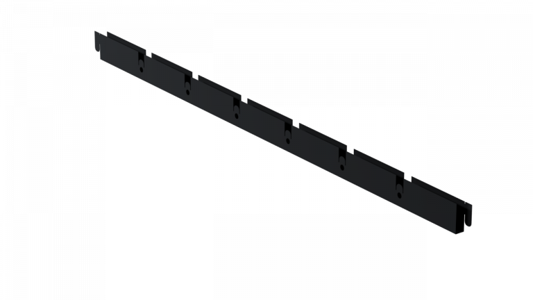 Поперечный профиль грильято GW эконом 86х86 графит 600мм