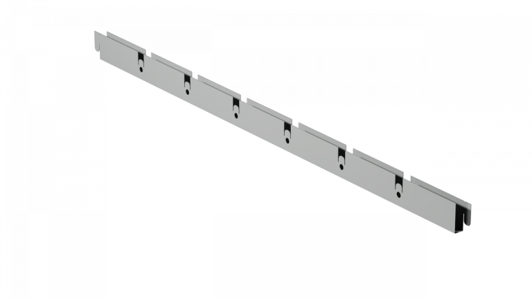 Поперечный профиль грильято GW эконом 86х86 металлик 600мм